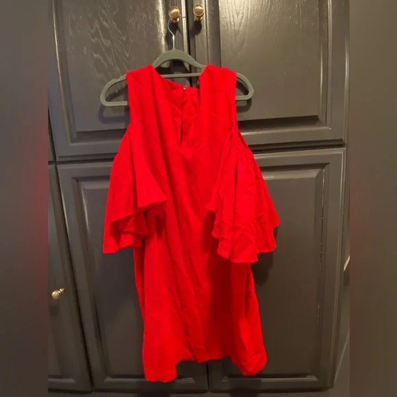 Blaque Label Red Dress | Medium | Vacation | Resort | Date Night | Like New - Picture 2 of 5